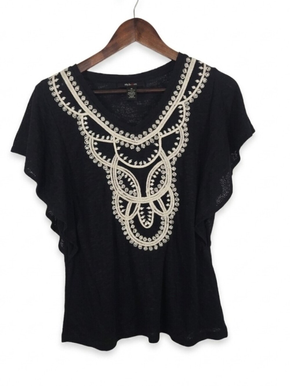 Style & Co. beaded top